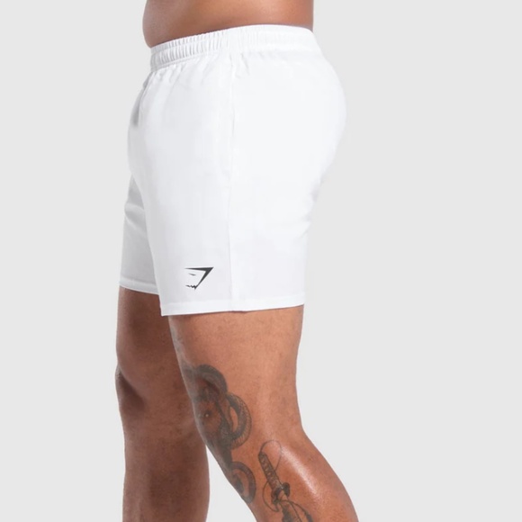 Gymshark Arrival Training Shorts White L Men’s Lightweight Quick-Dry Activewear - Picture 1 of 11